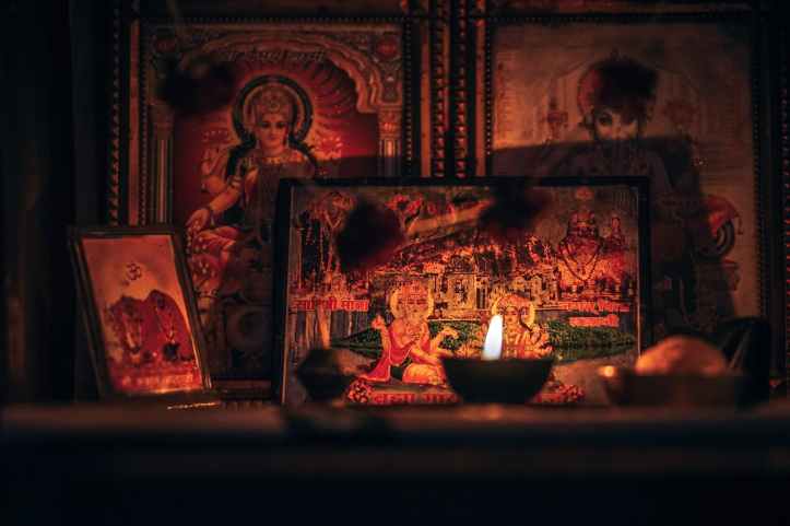 assorted hindu gods photography